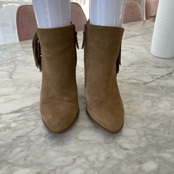 Beige senso suede booties - Picture 5 of 9